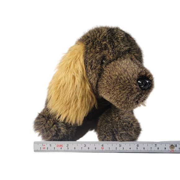 14" Realistic Brown Dog Plush Long Ears Collectors Choice TB Toy Trading - Picture 5 of 14